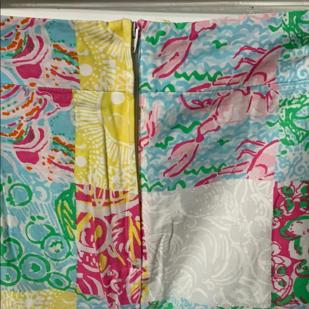 Lilly Pulitzer patchwork skort - Picture 4 of 5